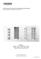 Cordivari CELINE SX Instructions D'utilisation