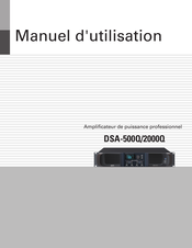Inter-m DSA-2000Q Manuel D'utilisation