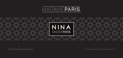 MadameParis NINA Manuel D'utilisation