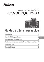 Nikon COOPLIX P610 Guide De Démarrage Rapide