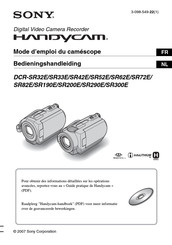 Sony HANDYCAM DCR-SR82E Mode D'emploi