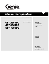 Genie GS-2669DC Manuel De L'opérateur