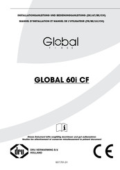 Global 60i CF Manuel D'installation Et Manuel De L'utilisateur