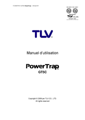 TLV PowerTrap GT5C Manuel D'utilisation