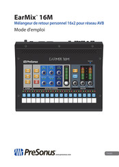 PRESONUS EarMix 16M Mode D'emploi