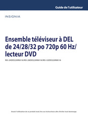 Insignia NS-28DD220NA16 Guide De L'utilisateur