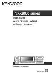 Kenwood NX-3720HG Guide De L'utilisateur
