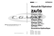 Hitachi ZAXIS ZX250LCN-3 Manuel De L'opérateur
