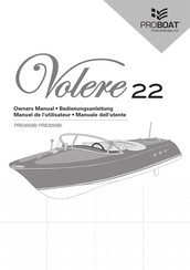 Horizon Hobby ProBoat Volere 22 Manuel De L'utilisateur