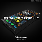 Native Instruments TRAKTOR KONTROL D2 Manuel D'utilisation