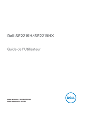 Dell SE2219Hf Guide De L'utilisateur