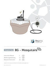 Biogents BG-Mosquitaire CO2 Manuel D'utilisation