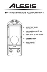 Alesis ProTrack Guide D'utilisation Rapide