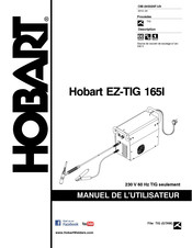 Hobart EZ-TIG 165I Manuel De L'utilisateur