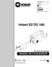 Hobart EZ-TIG 165I Manuel De L'utilisateur