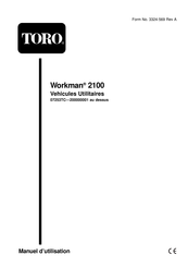 Toro Workman 2100 Manuel D'utilisation