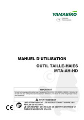 Yamabiko MTA-AH-HD Manuel D'utilisation