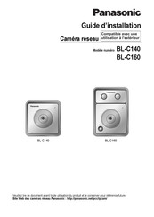 Panasonic BL-C140 Guide D'installation
