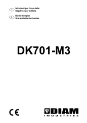 DIAM DK701-M3 Mode D'emploi