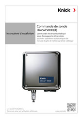 Knick Unical 9000 Instructions D'installation