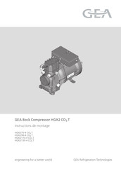 GEA HGX2 CO2 T Instructions De Montage