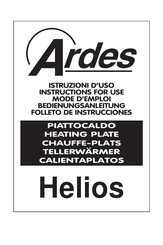 ARDES Helios Mode D'emploi