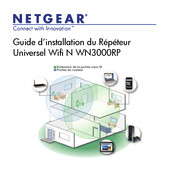 Netgear WN3000RP Guide D'installation