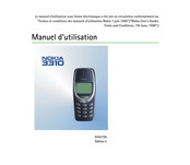 Nokia 3310 Manuel D'utilisation