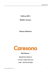 Caresono PadScan HD 2 Manuel Utilisateur