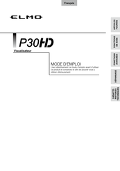 Elmo P30HD Mode D'emploi