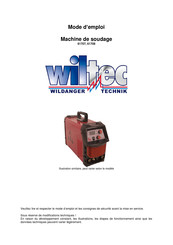 WilTec TIG180 Mode D'emploi