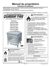 Quadra-Fire Explorer III EXPLR-III-PBK Manuel Du Propriétaire