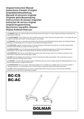 Dolmar BC-AC Instructions D'emploi D'origine