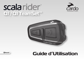 Cardo Systems scala rider Q1 TeamSet Guide D'utilisation