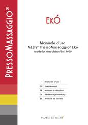 Mesis PressoMassaggio Ekó PSM 1000 Manuel D'utilisation