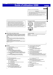 Casio 5269 Guide D'utilisation