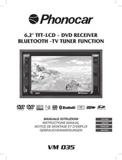 Phonocar VM 035 Notice De Montage Et D'emploi