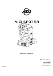 ADJ VIZI SPOT 5R Manuel D'utilisation