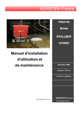 Kersten STALLBOY HYDRO Manuel D'installation, D'utilisation Et De Maintenance