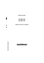 Gaggenau GI 246-161 Mode D'emploi