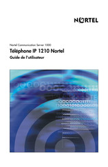Nortel 1210 Guide De L'utilisateur