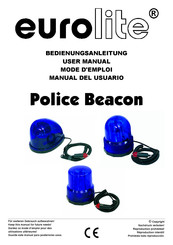 EuroLite Police Beacon Mode D'emploi