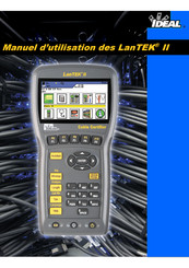 IDEAL LanTEK II-350 Manuel D'utilisation