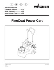 WAGNER FineCoat Power Cart Mode D'emploi