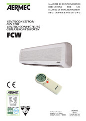 AERMEC FCW 40 Manuel De Fonctionnement