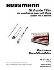 Hussmann DEL Ecoshine II Plus Manuel D'installation