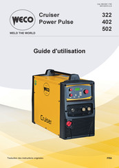 Weco Power Pulse 322 Guide D'utilisation