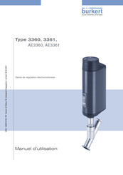 Burkert AE3360 Manuel D'utilisation