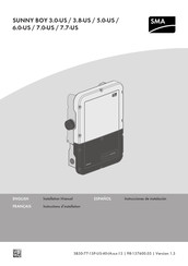 SMA SUNNY BOY 7.0-US Instructions D'installation