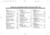 Buick LaCrosse 2012 Guide Du Propriétaire